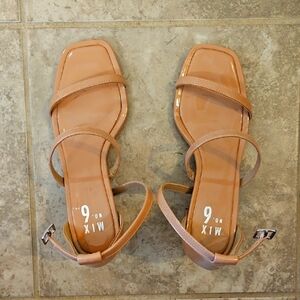 Mix No. 6 Nude Strappy Sandals